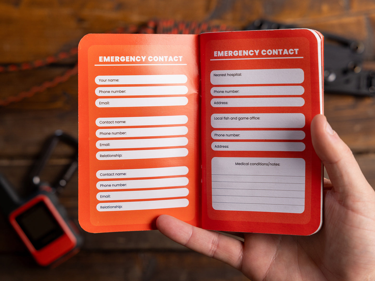 Backcountry Pocket Journal